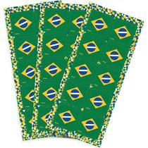 Copa Do Mundo Adesivos Brasil Quadrado Pct.c/30 Copa Do Mundo Adesivos Brasil Quadrado Pct.c/30