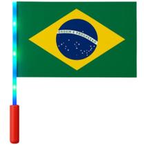 Copa Do Mundo Bandeira Br.hast.mao Led 20x28 Pct.c/12 Copa Do Mundo Bandeira Br.hast.mao Led 20x28 Pct.c/12