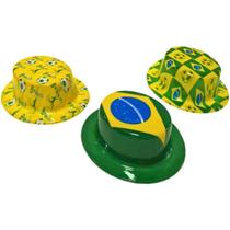 Copa Do Mundo Chapeu Brasil Plast.cores Sort Pct.c/12 Copa Do Mundo Chapeu Brasil Plast.cores Sort Pct.c/12