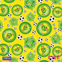 Copa do Mundo TNT Estampado 1,40M Brasil TOR RL-10MTS Copa do Mundo TNT Estampado 1,40M Brasil TOR RL-10MTS