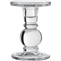 COPAS CASTIÇAL 13x9x9cm VIDRO TRANSP