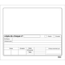 Copias De Cheque Branco - 100 Folhas (36856) - Tilibra Copias De Cheque Branco - 100 Folhas (36856) - Tilibra