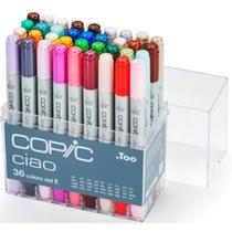 Copic Ciao - Estojo com 36 Cores - Conjunto 36E