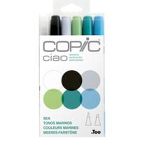 Copic Ciao Sea - 6 Cores - Cores do Mar