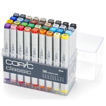 Copic Classic - Estojo com 36 Cores - Marcador Copic