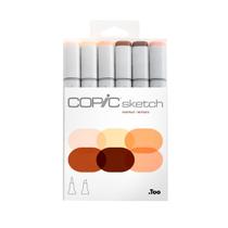 Copic Sketch Portrait - Kit com 6 Cores Para Retratos Copic Sketch Portrait - Kit com 6 Cores Para Retratos