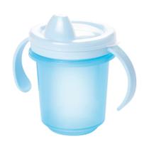 Copinho Caneca de Treinamento Infantil Com Tampa E Alça Removível 280ml Introdução Alimentar Bebê -