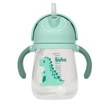 Copinho Dino De Transição Treinamento Infantil Canudo Antivazamento - Buba