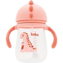 Copinho Infantil 240ml de Dinossauro com Canudo e Alça Removível Bebê Buba