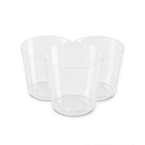 Copinho para Doces Acrílico Transparente 25ml - 10 Unidades - Amalu Copinho para Doces Acrílico Transparente 25ml - 10 Unidades - Amalu