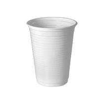 Copo 200ml descartável pp branco - cf-200
