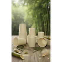 Copo 210ml Ecológico Marrom: Café Quente e Frio