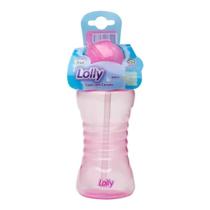 Copo 300ml Canudo de Silicone - Lolly