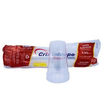 Copo 330ml pp liso com 50 unidades - cristalcopo Copo 330ml pp liso com 50 unidades - cristalcopo