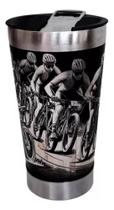 Copo 360 Graus 473 Ml Térmico Personalizado Desenho Ciclista Copo 360 Graus 473 Ml Térmico Personalizado Desenho Ciclista