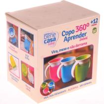 Copo 360º Com Alça 240ml +12m Verde Bene Casa Copo 360º Com Alça 240ml +12m Verde Bene Casa