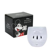 Copo 3D Mão Mickey Mouse 150 ml Vidro Zona Criativa