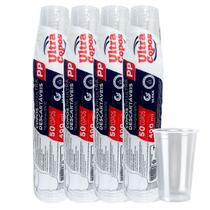Copo 400ml descartavel plástico pp liso 200 unid chopp suco