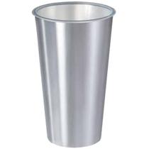 Copo 500 Ml Label Inox 14X8,5Cm Leve Prático Multiuso Suco