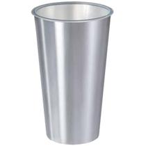 Copo 500 Ml Label Inox 14X8,5Cm Leve Prático Multiuso Suco