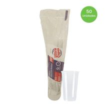 Copo 500ml Transparente Liso PP Ultra c/50 unidades - Ultratherm