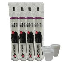 Copo 50ml Branco 1000 Copos Plásticos Café Chá Copaza