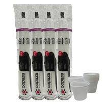 Copo 50Ml Branco 2000 Copos Plásticos Café Chá Copa