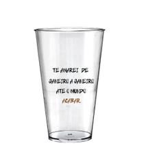 Copo 550 Ml O Mundo Acabar Frente E Verso Dia Dos Namorados