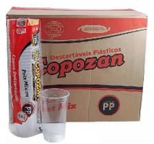 Copo 700ml copozan post mix pp tr liso - caixa com 500 unidades