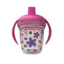 Copo ABCD Rosa Floral Copo ABCD Rosa Floral