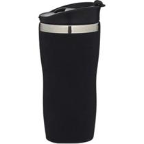 Copo Aço Inox Coffee To Go Preto 450ml - Mor