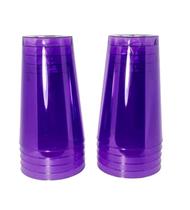 Copo acrilico 200ml lilas translucido c/10un.