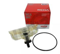 Copo Acrílico Filtro Combustível Racor MB, VW - WCA002