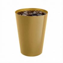 Copo Acrílico Luxo 200ML Lavável C/ 10uni Copo Para Sucos Refrigerantes Festas Ano Novo Natal Cor:Dourado Copo Acrílico Luxo 200ML Lavável C/ 10uni Copo Para Sucos Refrigerantes Festas Ano Novo Natal Cor:Dourado