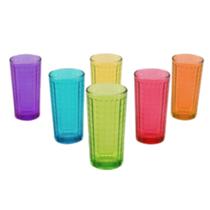 Copo Acrílico Pixel 400ml - Cores Sortidas