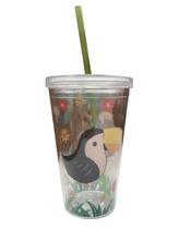 Copo Acrílico tucano tampa lisa -450 ml