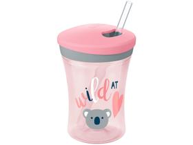 Copo Action Evolution com Canudo 230ml Girl - NUK Copo Action Evolution com Canudo 230ml Girl - NUK
