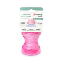 Copo Adoleta 240ml Rosa - Copo para Bebê