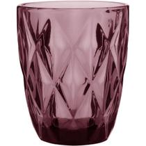 Copo Água 10X8X8Cm 270Ml Vidro Rosa 6Pç Copo Água 10X8X8Cm 270Ml Vidro Rosa 6Pç
