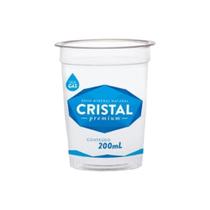 Copo água mineral 200ML - Cristal