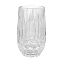 Copo Alto de Vidro para Água Suco Transparente Galway 350ml Wolff