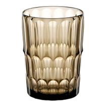 Copo alto guzzini em acrílico vanity terra 480ml smoke 131400lte2282