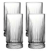 Copo Alto para Drink Elysia de Vidro 415ml 4 Unidades