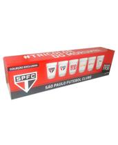 Copo Americano 190 Ml Sao Paulo Luva Com 6 Unidades