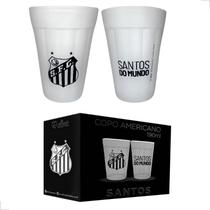 Copo Americano 2 Peças Times Futebol Oficial Licenciado Cerveja Refrigerante Água