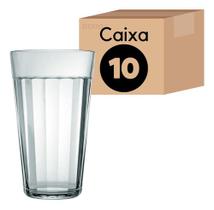 Copo Americano 450ml Nadir Jogo De Copos De Vidro Kit Com10 Copo Americano 450ml Nadir Jogo De Copos De Vidro Kit Com10