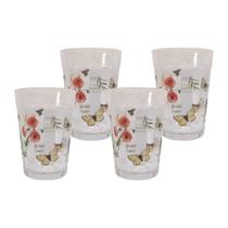 Copo Americano De Vidro 300ML Decorado Para Drinks Coquetel Bar Mesa Posta Só Arts Copo Americano De Vidro 300ML Decorado Para Drinks Coquetel Bar Mesa Posta Só Arts