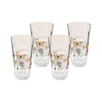 Copo Americano De Vidro 450ML Decorado Para Drinks Coquetel Bar Mesa Posta Só Arts Copo Americano De Vidro 450ML Decorado Para Drinks Coquetel Bar Mesa Posta Só Arts