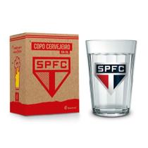 Copo americano de vidro personalizado time São Paulo 190ml na caixa presente café cerveja Copo americano de vidro personalizado time São Paulo 190ml na caixa presente café cerveja