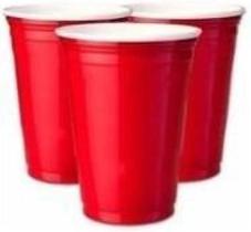 Copo Americano Descartável Shot Tequila 30Ml Vermelho-150Un Copo Americano Descartável Shot Tequila 30Ml Vermelho-150Un